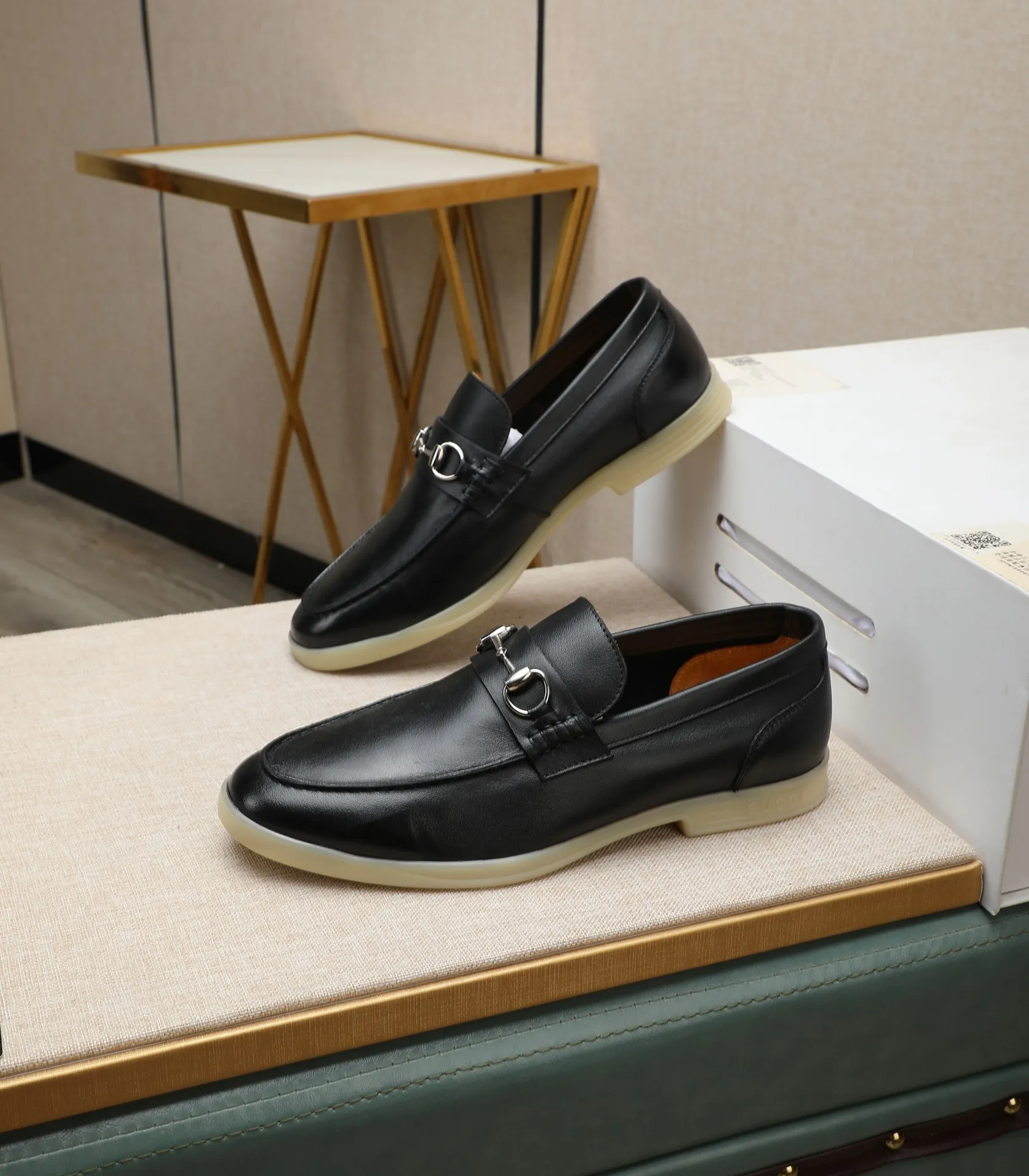 Men's shoes 💰520 📛📛Original (water-dyed cow lining) GUCCI official website formal shoes🌀 Italian 🇮🇹Imported cowhide➕Top imported water-dyed cowhide lining💋Finely handmade Original bottom, the real thing looks better when photographed in person Standard size 38-44